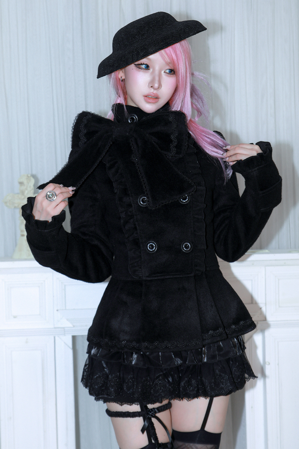 Big Ribbon Gothic Coat