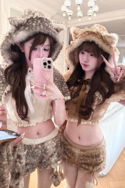 バンビマント+キャミソール+パンツ