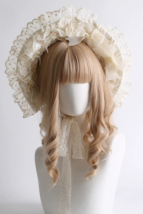 クリームケーキボンネット