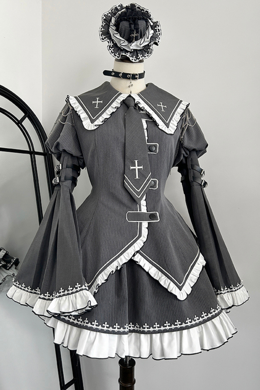 Princess Sleeve Gothic Lolita Skirt + Jacket