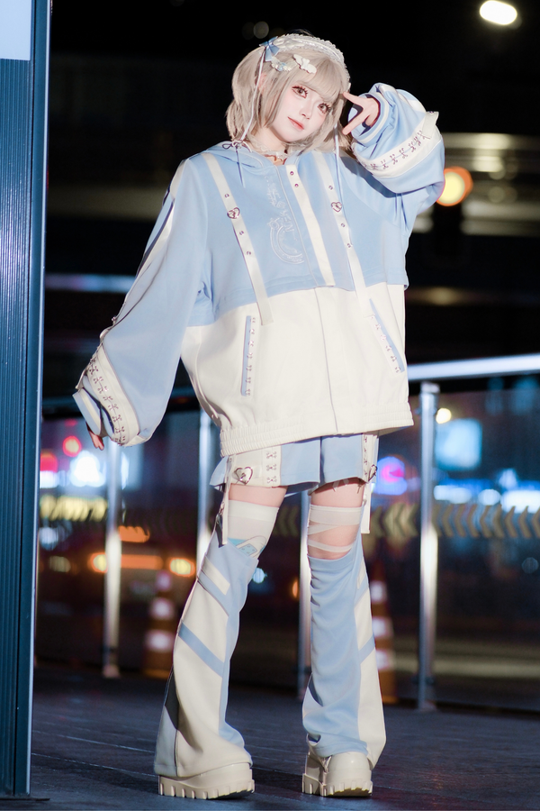 [Angel Community] Cyber Technology Jacket + Shorts + Leg Covers
