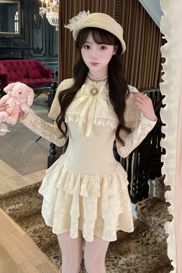 スイートレースドレス