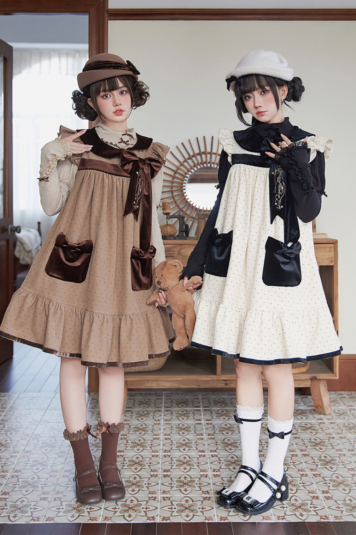 エーデルワイスフライスリーブドレス