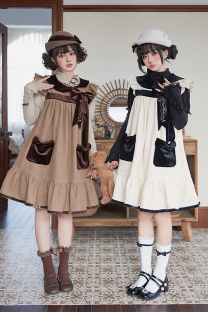 エーデルワイスフライスリーブドレス