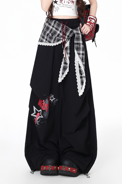 Dark Street Wide Leg Pants