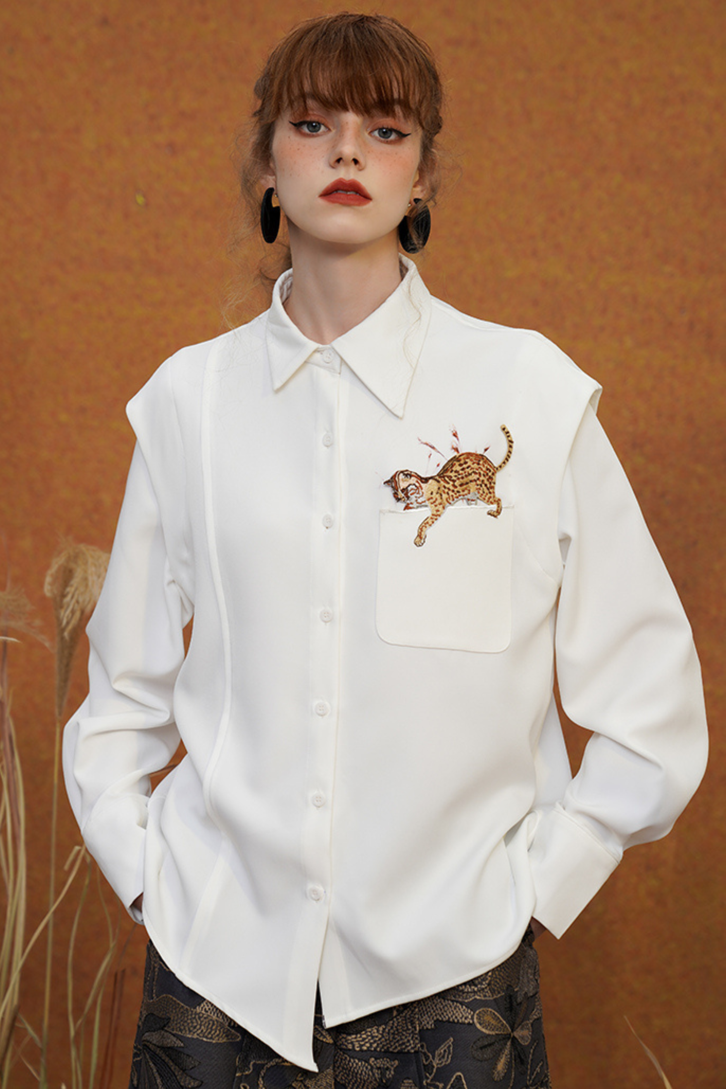 レオパードタイガーシャツ