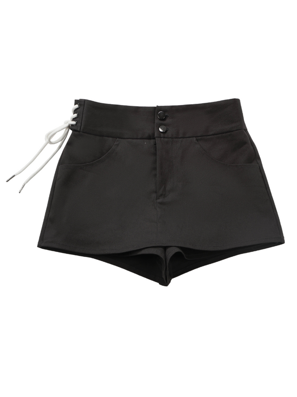 ブルーソーダサマーストラップデザインTシャツカジュアルパンツスリムスーツ