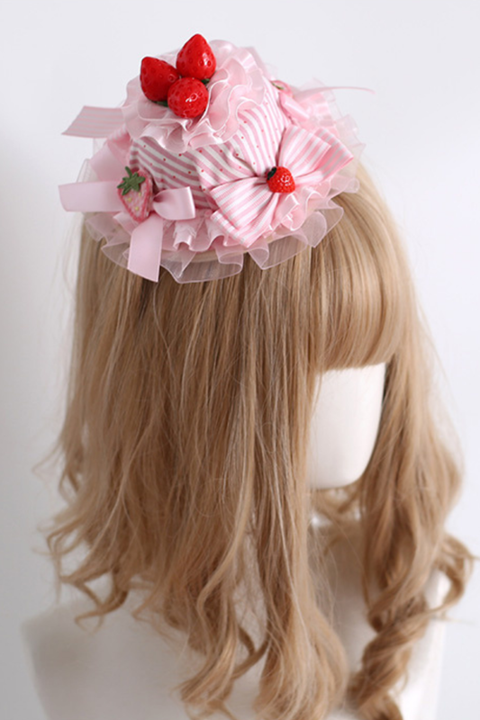 Strawberry Lolita Sweetheart Tart Accessory