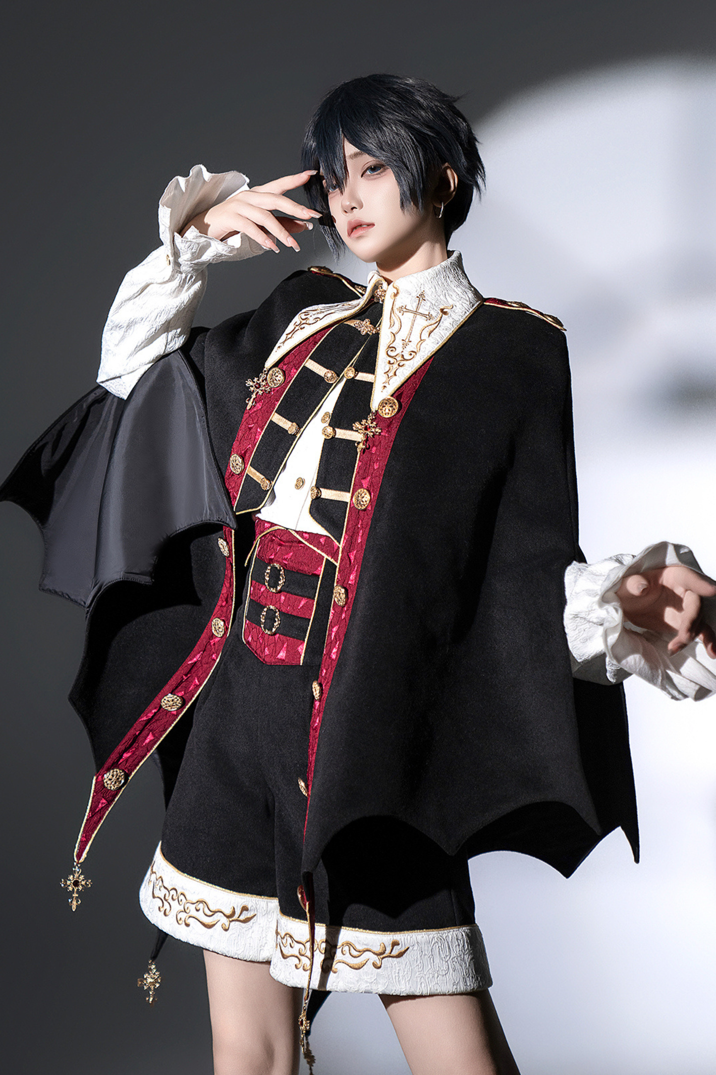 Vampire Prince Cape + Shirt + Shorts