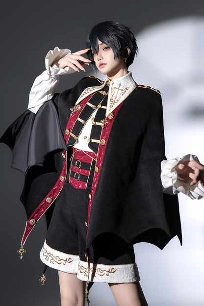Vampire Prince Cape + Shirt + Shorts
