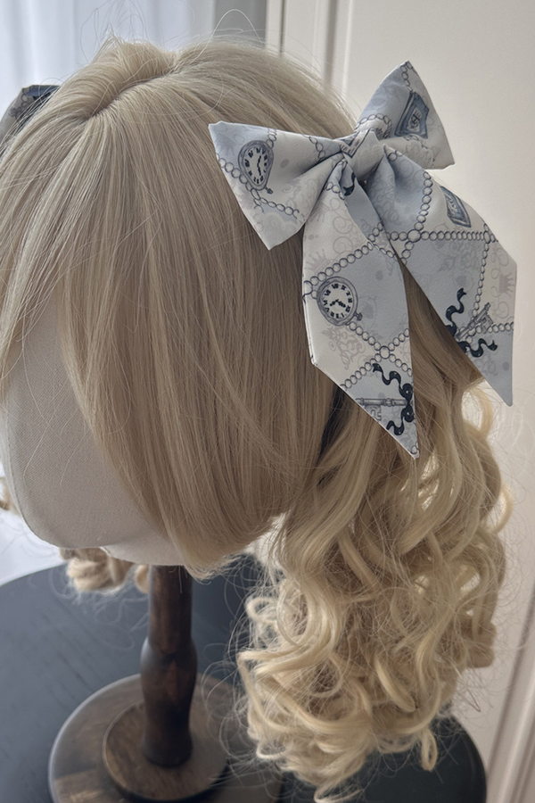 Rabbit Hole Alice Lolita Dress + JSK + Cat Hairband + Headband + Hat + Clip + Bonnet