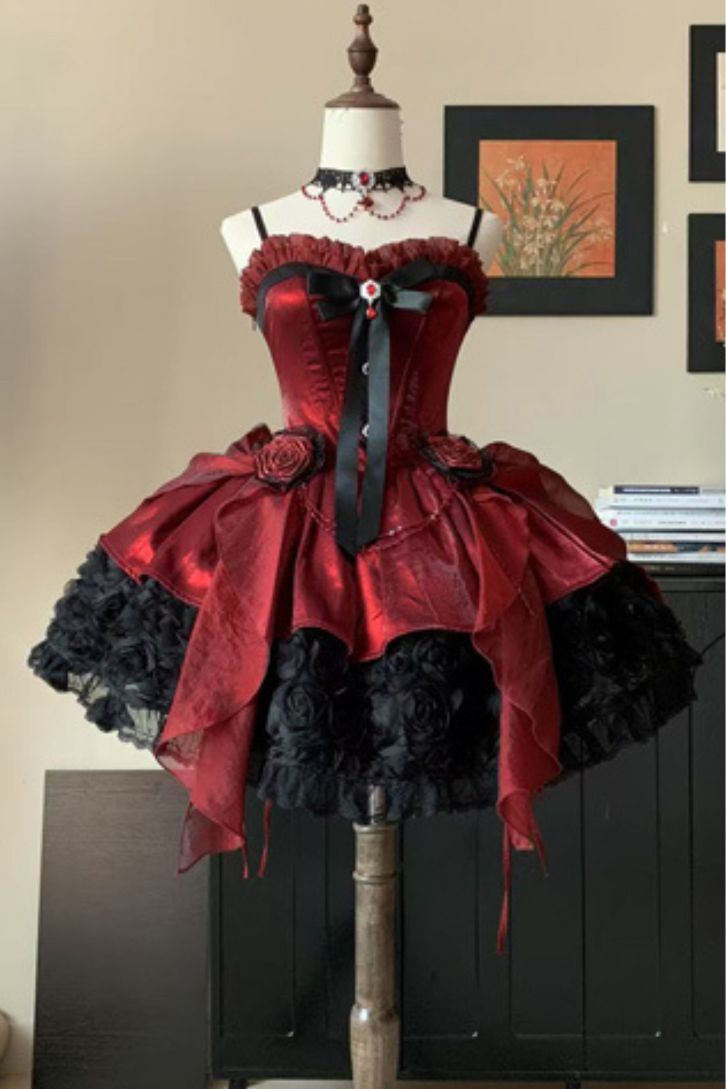 【1月24日予約締切】エレガントゴシックローズドールドレスセットA/B