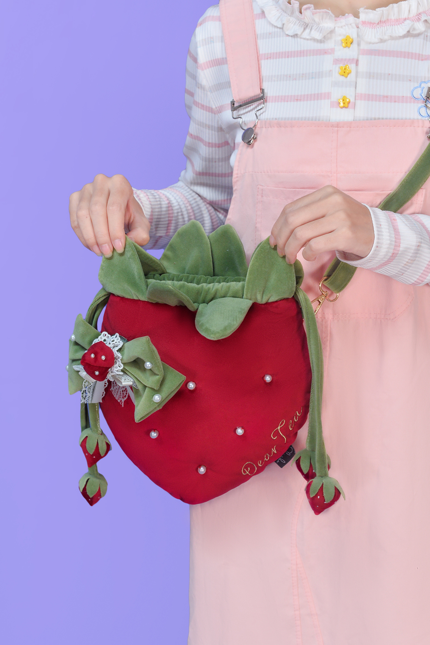 Strawberry Plush Lolita Bag
