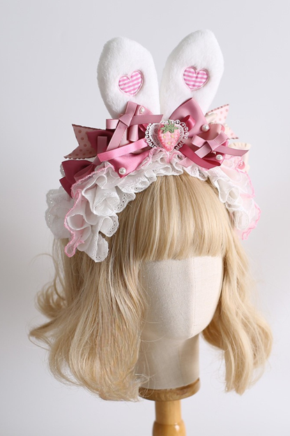 Strawberry Cake Bunny Lolita Accessories