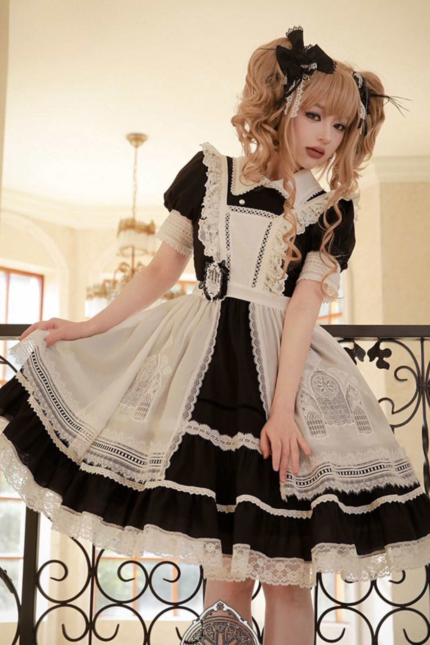 Candlestick Dark Girl Style Design Doll Lolita Dress