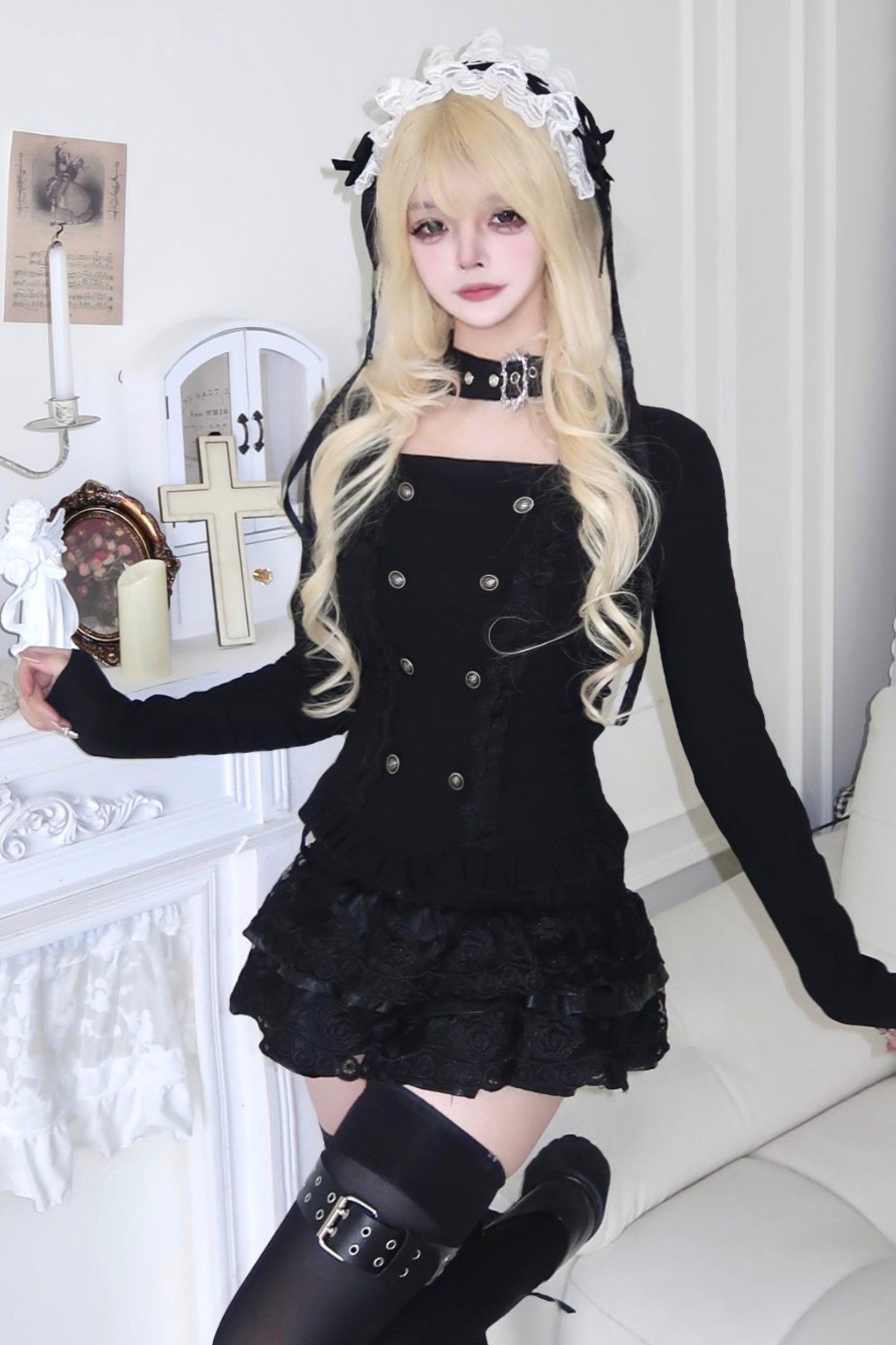 Dark Slim Fit Cardigan