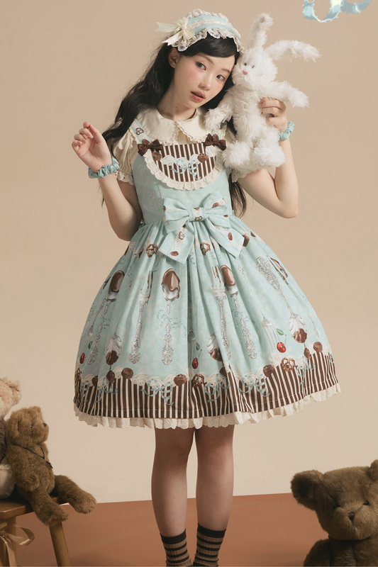 Sweet Mint Doll Lolita Dress