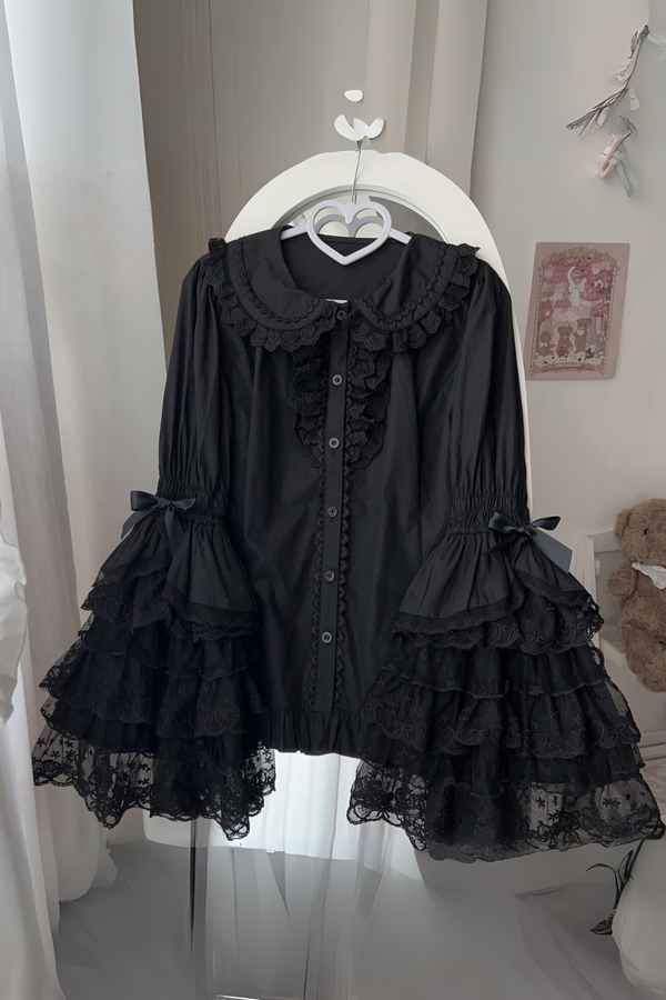 ドールレースロリータブラウス