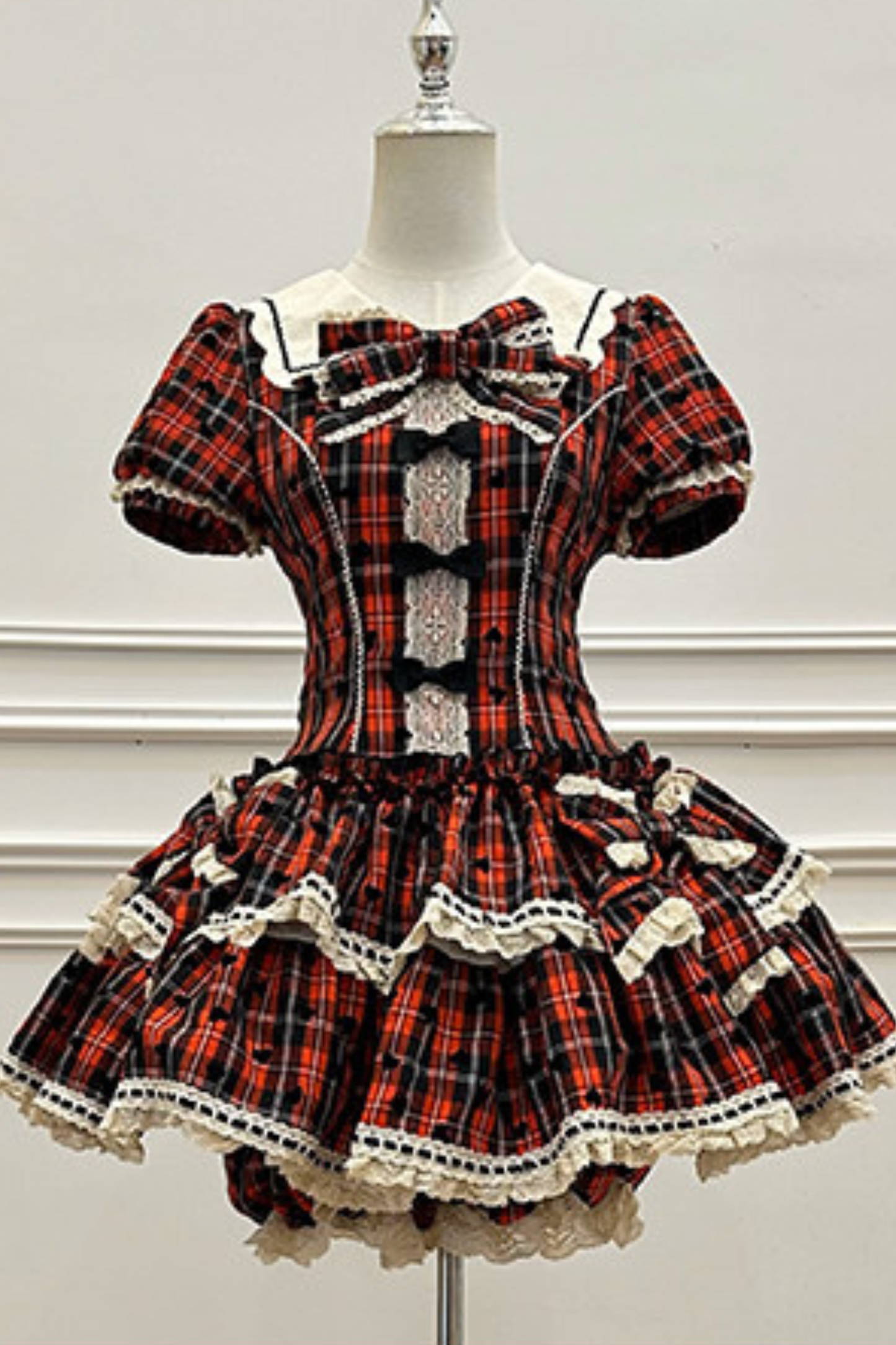 Checkered Sweetheart Lolita Dress