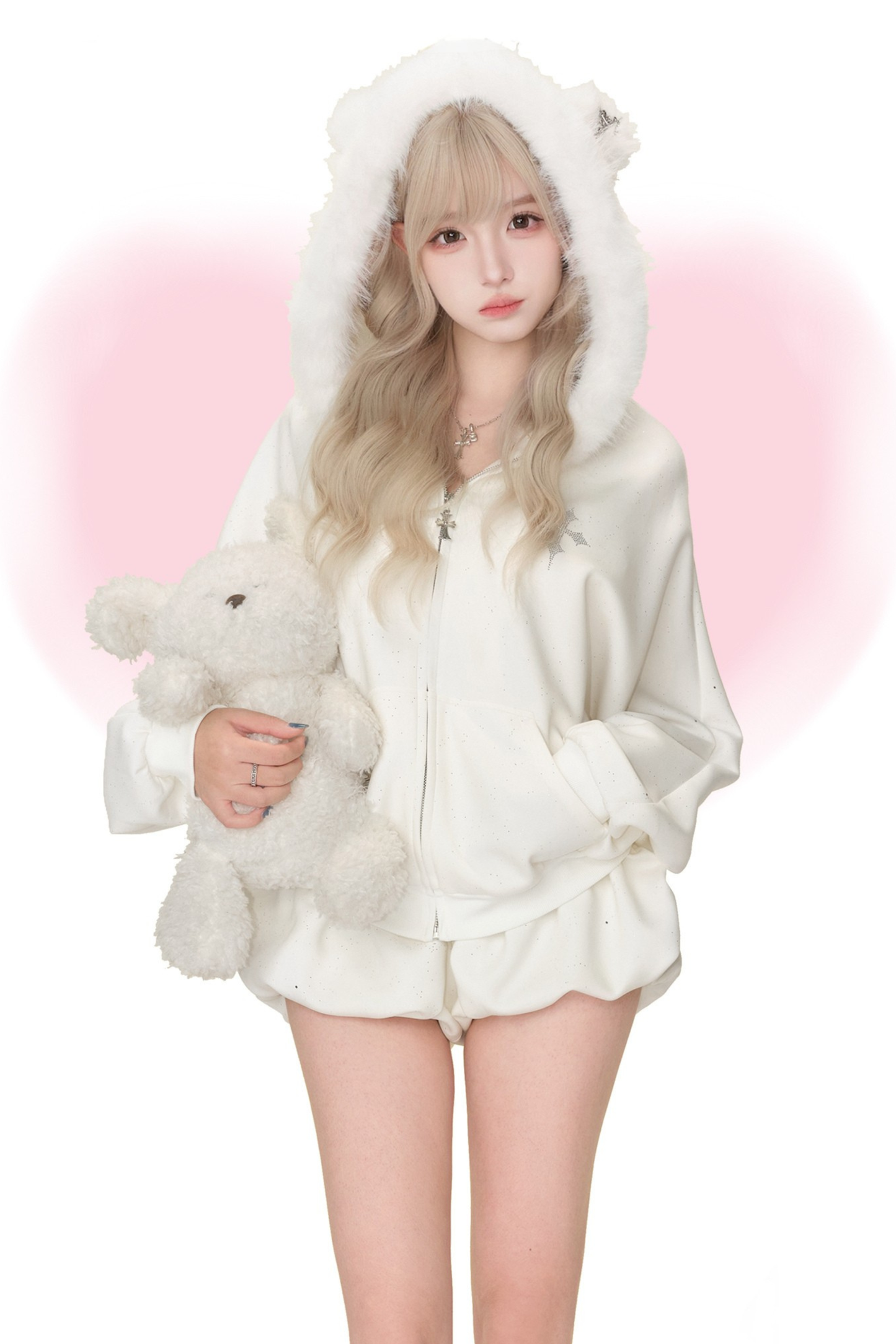 ギャラクシーエンジェルフードコート+シャイニーパンツ