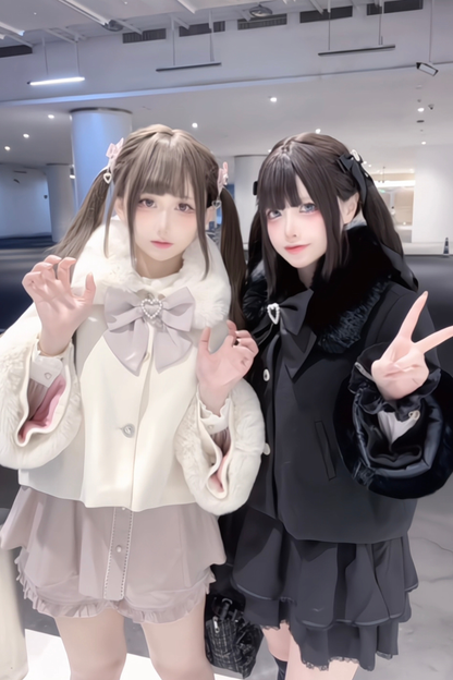 Fur Cute Snow Short Coat