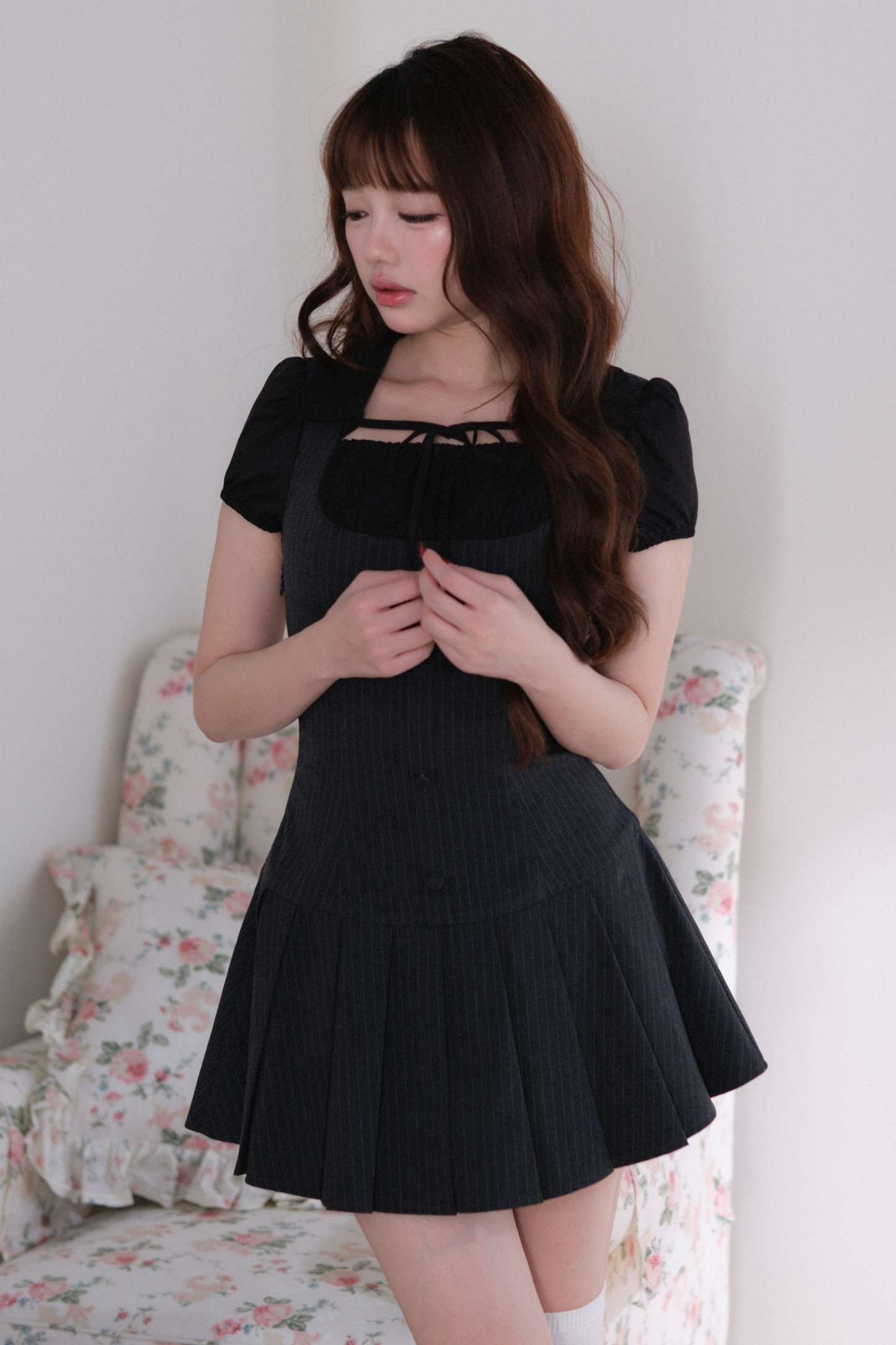 Robe à plis douce