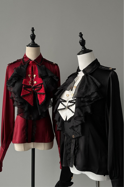 Fantasy Prince Army Coat + Cape + Shirt