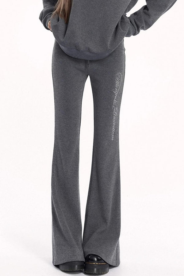 Brushed V-Neck Sweatshirt Setup