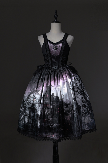 Velvet Patchwork Camisole Dress