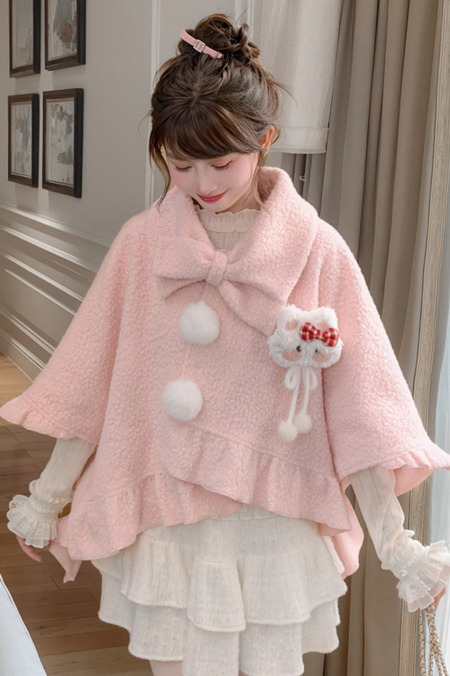 スウィートリボンスリミングマント