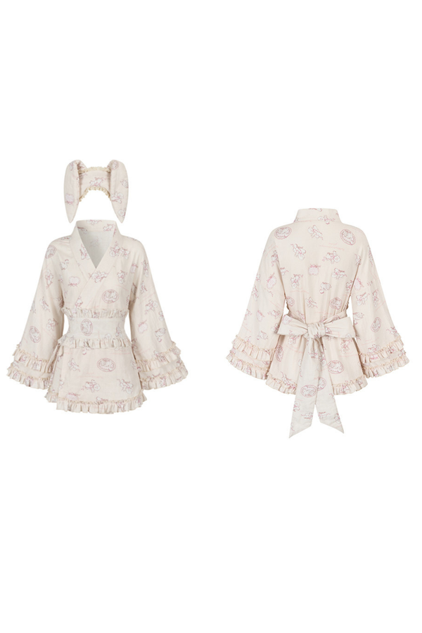 Sweet top + pants + sleep eye mask