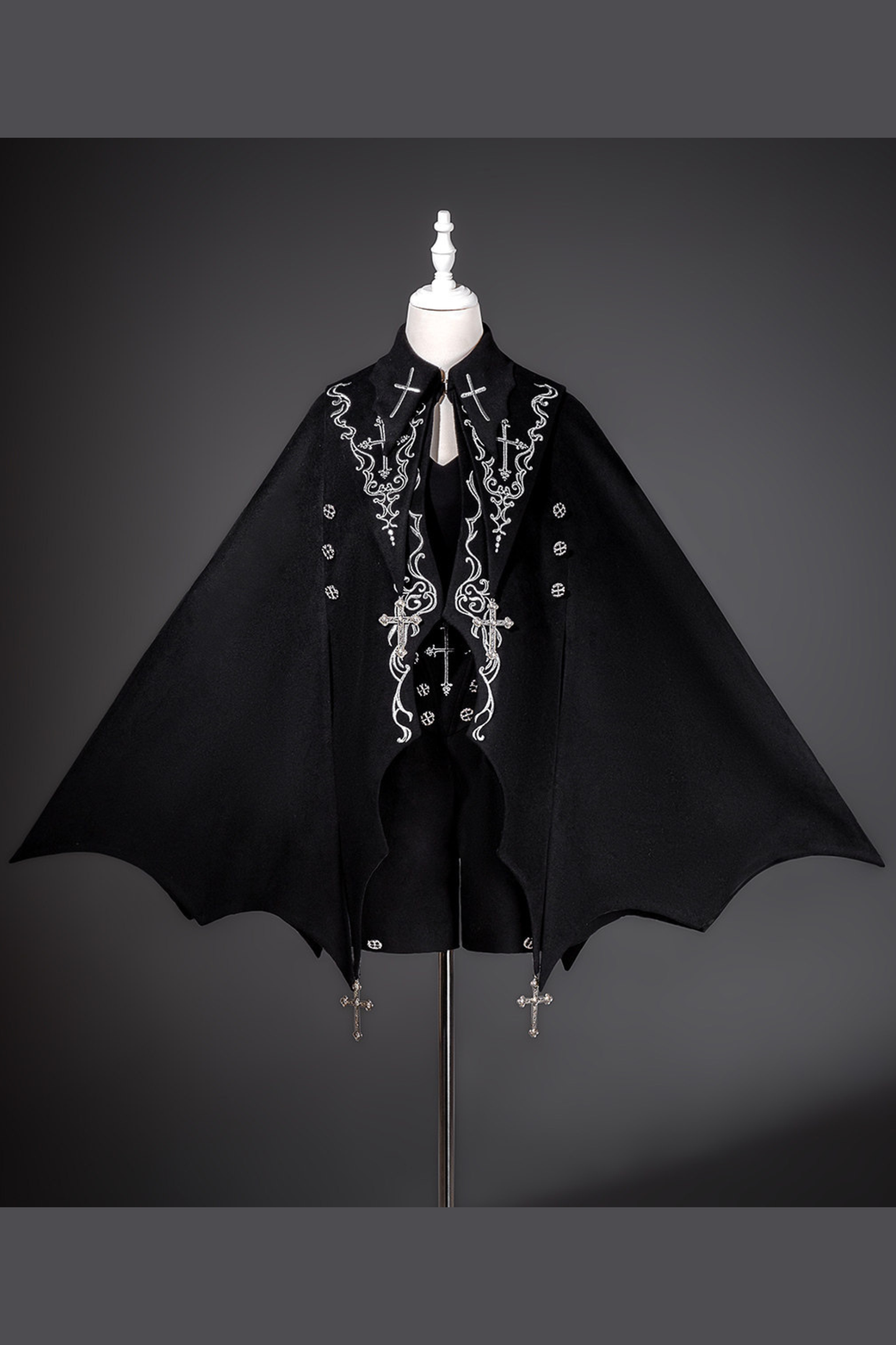 エターナルナイトゴシックケープ+トップス+パンツ