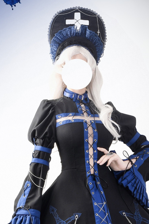 Gothic Lolita Dress + Nurse Hat