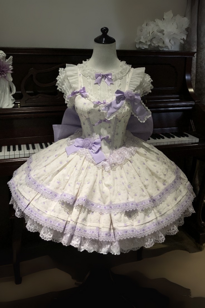 ローズスイートピュアプリンセスドレス+シアーインナー