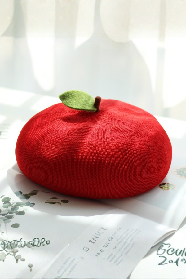 apple-orange beret