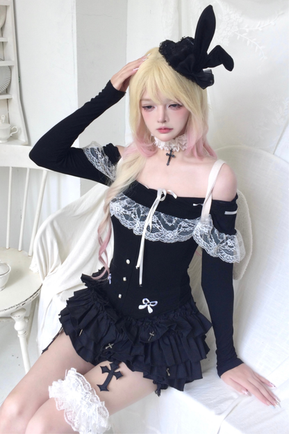 ダークエンジェルレーススプライストップス