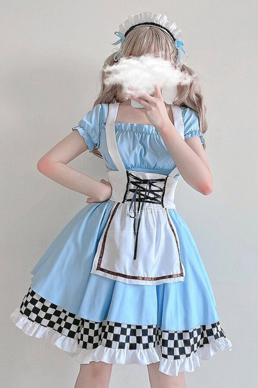 Ageless Check Lolita Dress