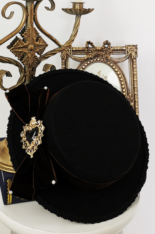 ベーシックエレガントフラットキャップ