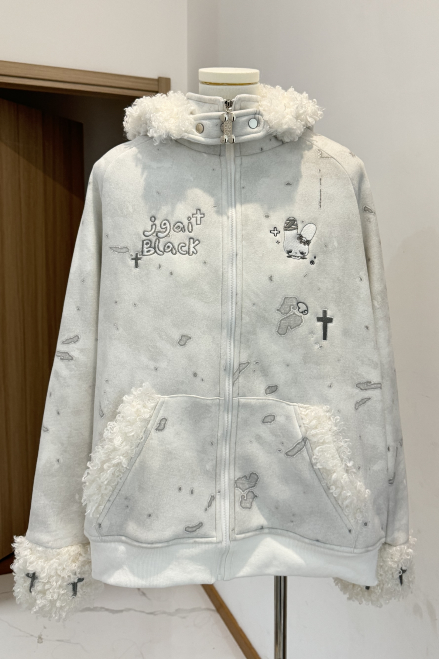 ファーイヤーフードサブカルジャケット