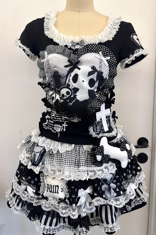 Ancient Lace Cake Skirt