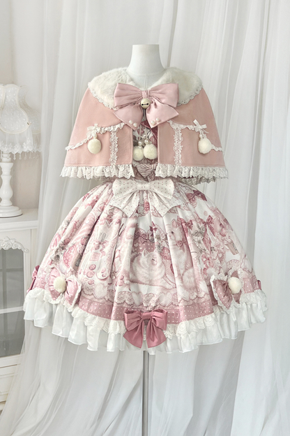 スイートキャットプリンセスロリータドレス+ショール