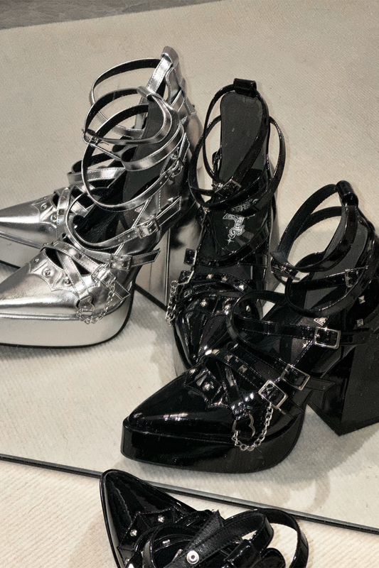 Gothic Lolita High Heels