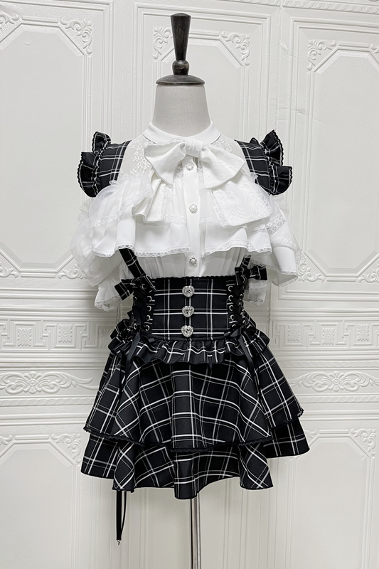 ミスティアイランドチェックハーフスカート