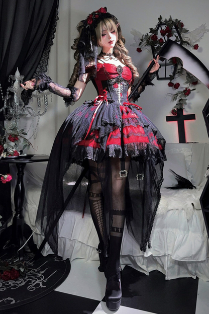 ドラゴンボーンゴシックドレス+ネックレス