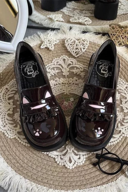 キャットカレッジローファー