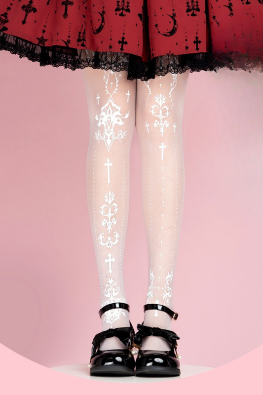 クロステーマロリータシアータイツ