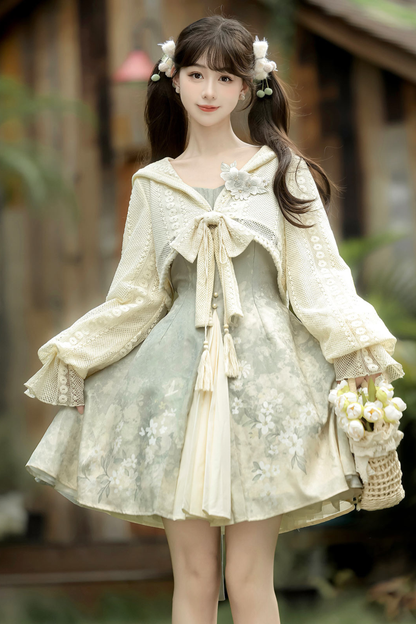 Forever Island Fragrance China Dress + Jacket