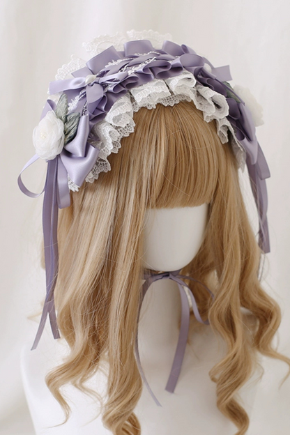 Purple Frill Princess Lolita Accessories