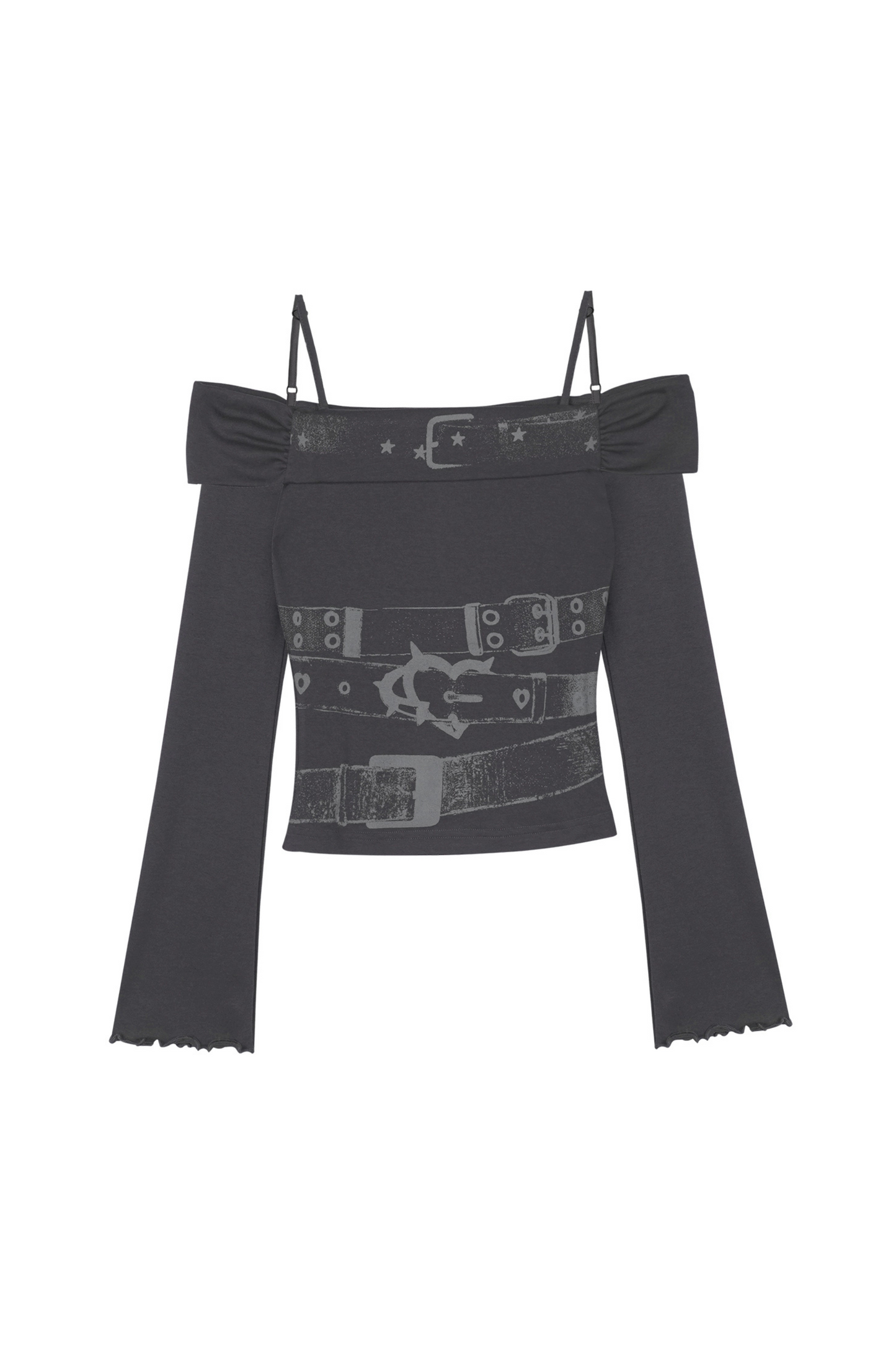 ドラッグシスターオフショルダートップス