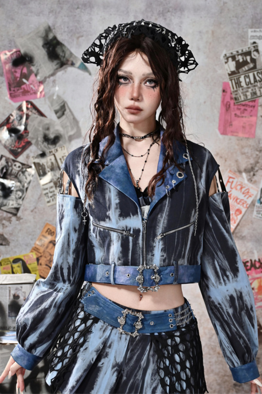 Virtual Mode Punk Style Jacket